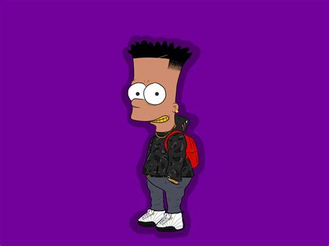 bape bart simpson wallpaper.